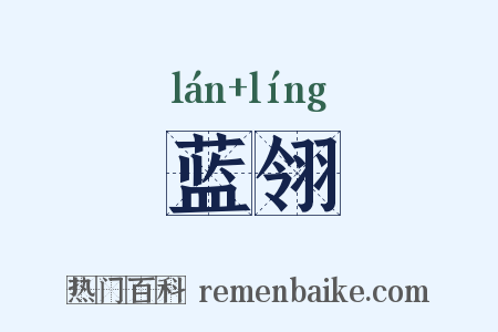 蓝翎是什么意思的图片